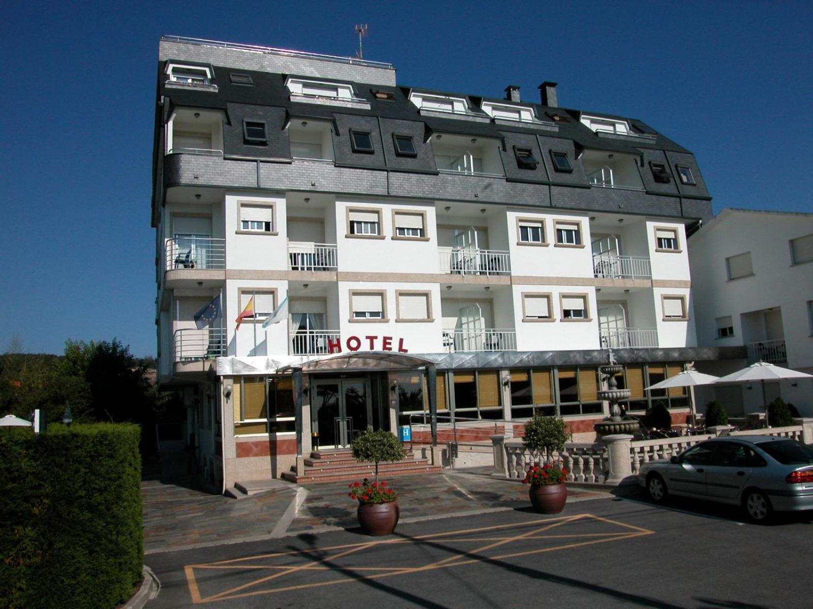 Hotel Piñeiro Playa de la Lanzada Buitenkant foto