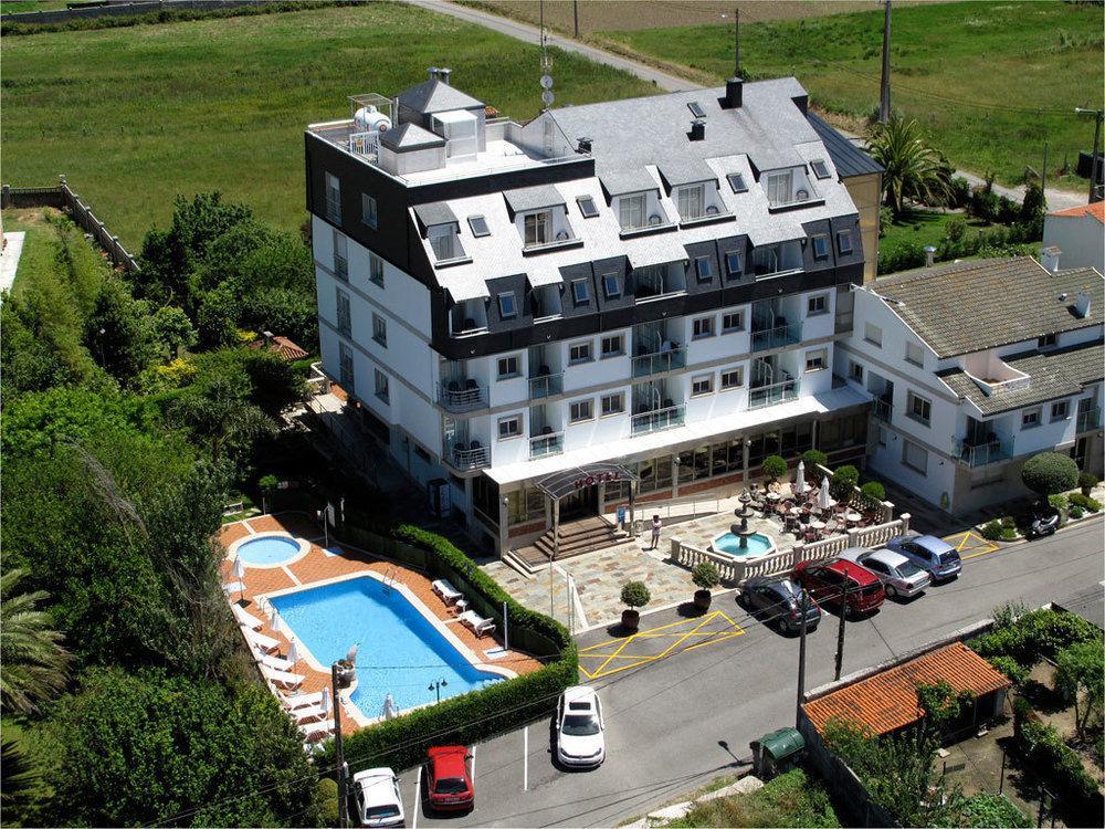 Hotel Piñeiro Playa de la Lanzada Buitenkant foto